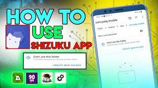 How To Use Shizuku app  Cant use this folder 🤯problem  How To fix cant use this folder problem [upl. by Nrubliw]