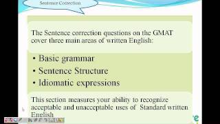 Kengage  GMAT Sentence Correction Fundamentals Video 1 of 28 [upl. by Nehtan]