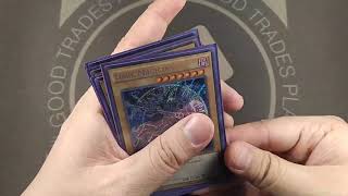 ASMR Hand shuffling sleeved YuGiOh cards [upl. by Kensell]