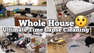 Time Lapse Cleaning  Actual Messy House  Cleaning Motivation  Clean With me  real life Cleaning [upl. by Twitt]