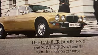 Luxury Cars Unveiled Daimler Double Six amp Sovereign 42 Brochure [upl. by Ellehcil306]