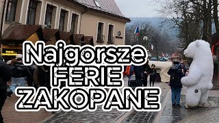 Najgorsze Ferie Zakopane 2024 bez śniegu [upl. by Ellenid204]