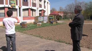 LActu  Une première ruche prend place à la mairie de MontignyleBretonneux [upl. by Magdaia288]