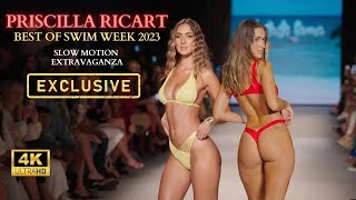 PRISCILLA RICART s BEST RUNWAY MOMENTS from SWIM WEEK MIAMI 2023 [upl. by Llekcir]