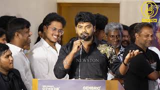 🔴Thalapathy Vijay போல் Mimicry செய்த TSK TSK Ultimate Mimicry Speech at Bomb First Look Launch [upl. by Beller]