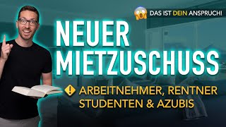 NEUER Mietzuschuss für Arbeitnehmer Rentner Azubis und Studenten ✅ WohngeldReform 2023 [upl. by Dhaf]