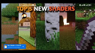 TOP 8 Best Shaders Minecraft pe 120top 5 Best Shaders render dragon 🐲 [upl. by Aelanna]