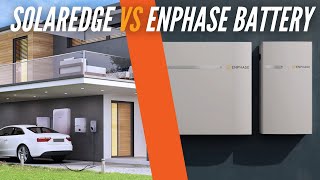 SolarEdge Vs Enphase Battery [upl. by Gnim]