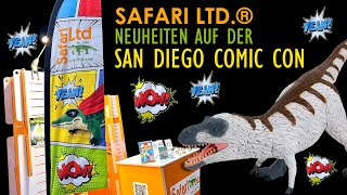 Safari Ltd ® Neuheiten 2025 News auf der San Diego Comic Con 2024  ein schneller Überblick [upl. by Ander]