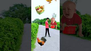 5 October 2024Flying crying babies Catching vs hen parrot amp puppy vs yellow lizard  Funny vfx [upl. by Kaden]