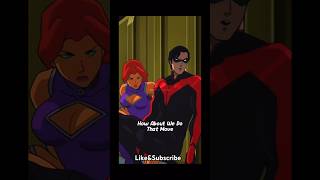 Nightwing amp Starfire relationship is ICONIC viral dccomics reels dc reels shorts nightwing [upl. by Stander204]