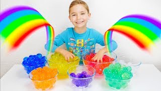 Learn Colors With Orbeez for Children  Apprendre les Couleurs avec des Orbeez Géants [upl. by Eelanej360]