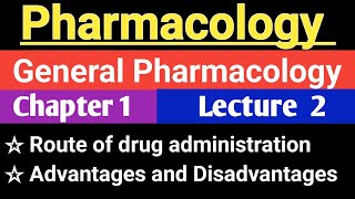 Pharmacology Chapter 1 in hindi  Route of Drug administration in hindi dpharm 2nd year [upl. by Retsila]