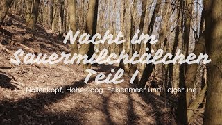 Nacht im Sauermilchtälchen — Teil I  Wandern in der Pfalz [upl. by Nanahs408]