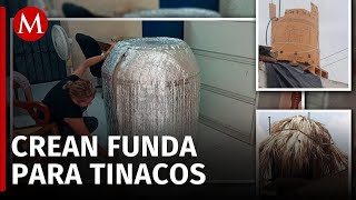 Las altas temperaturas de Yucatán provocan que el agua de los tinacos hierva [upl. by Moneta126]