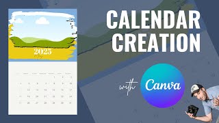 Creating a Custom Calendar with Canva [upl. by Derwood]