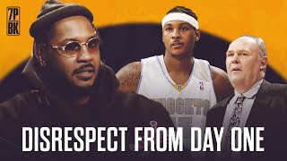 Carmelo Anthony on Why The Disrespect from George Karl Must STOP [upl. by Hawkie724]