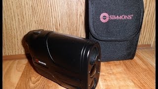 Simmons LRF 600 Laser Range Finder Review HD [upl. by Sean105]