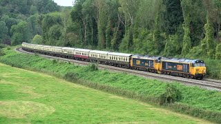 Diesel Railtours Compilation 2021 [upl. by Krenek]