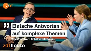 Schülervertreterin Das macht die AfD bei Jugend so erfolgreich  Markus Lanz vom 10 Oktober 2024 [upl. by Pilif626]