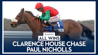 Paul Nicholls  All Wins at Ascot in the Clarence House Chase [upl. by Alekat]