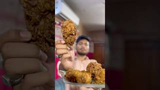 KFC vs Homemade Chicken Leg Piece  how ho make kfc style chicken leg piece  shots shotsfeed [upl. by Sualkin]