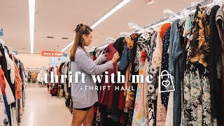 Come thrifting with me at Savers  Try on thrift haul [upl. by Turmel]