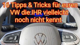 16 Tipps amp Tricks für euren VW die Ihr vielleicht noch nicht kennt [upl. by Donn676]