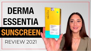 Derma Essentia Sunscreen Review  2021 [upl. by Arjun]