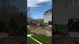 Rutland MA home foundationreplacement due to pyrrhotite crumblingconcrete [upl. by Eulau]