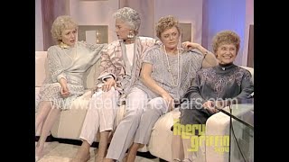 Golden Girls Betty WhiteBea ArthurRue McClanahanEstelle Getty • Interview • 1985 RITY Archive [upl. by Yahs]