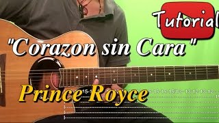 Corazon sin Cara  Prince Royce  Bachata TutorialCover Guitarra [upl. by Gunthar]