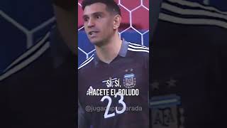 Argentina vs ColombiaPenalesAudios Copa América 2021 [upl. by Laon]