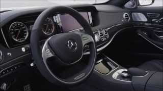 MercedesBenz 2014 S 63 AMG Interior HD Trailer [upl. by Melan923]