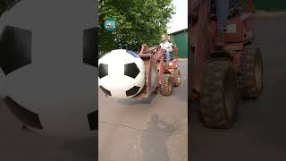 TrakTOR meets kacktor Fußballfieber aufm Land in NRW Euro2024 GOAT Lippetal Hof Albersmeier [upl. by Petuu127]