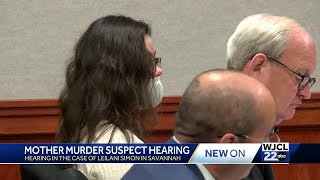 Leilani Simon appears at evidentiary hearing ahead of toddler murder trial [upl. by Bertold]