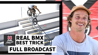 Real BMX Best Trick FULL COMPETITION  X Games California 2023 [upl. by Solotsopa]