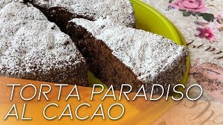 Torta Paradiso al cacao con gocce di Cioccolato [upl. by Lynette]