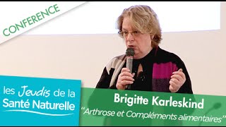 Brigitte Karleskind  Arthrose et compléments alimentaires [upl. by Jezebel]