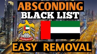 EASY WAY TO REMOVE ABSCONDBLACK LIST TOURISTSEMPLOYMENTS DUBAI  ABU DHABI UAE [upl. by Fredelia]