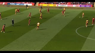 Aberdeen 21 Motherwell Highlights  Scottish Premiership 20242025 [upl. by Nosral]