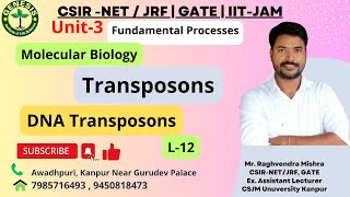 Transposons  Transposition  DNA Transposons  Retrotransposons genesisinstitute  Lecture12 [upl. by Dacey]