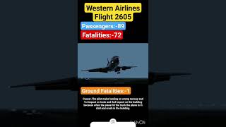 Western Airlines Flight 2605aviationtrendingshorts [upl. by Dare]