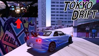 【Assetto Corsa】Tokyo Drift Brian  ブライアンの東京ドリフト！！【アセットコルサ】 [upl. by Rehotsirk]