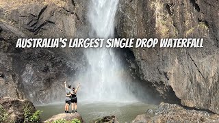 WALLAMAN FALLS  Australias Largest Single Drop Waterfall  Fishing At Lucinda  Road Trip Aus [upl. by Anoj]