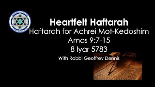 Heartfelt Haftarah  Achrei MotKedoshim [upl. by Guenzi956]