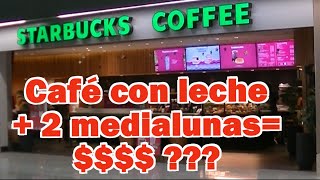 AEROPUERTO DE EZEIZA ¿CUANTO CUESTA UN CAFE CON LECHE Y 2 MEDIALUNAS [upl. by Anemaj272]