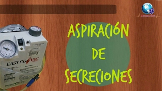 Aspiración de Secreciones  Equipo y como hacerlo correctamente  MeningoBlasto [upl. by Tess]