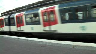 RER  A  Bry Sur Marne Train Sans Aret [upl. by Eachelle]