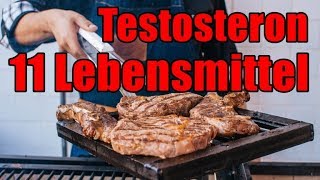 Testosteron Steigern 11 Lebensmittel Die JEDER MANN Essen Sollte [upl. by Eillime648]